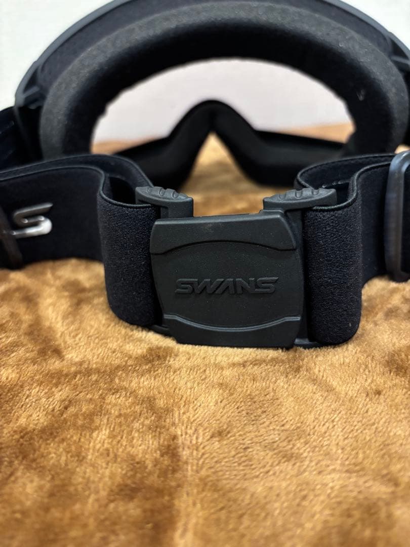 SWANS リッジライン(RIDGELINE) 黒 スノーゴーグル 23-24