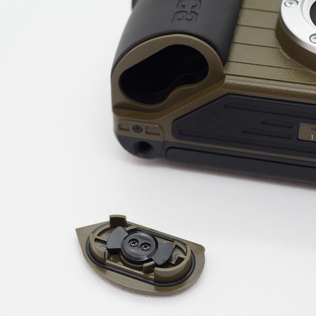 【超希少オリーブカラー】Konica 現場監督35 日付機能付　コンパクトカメラ