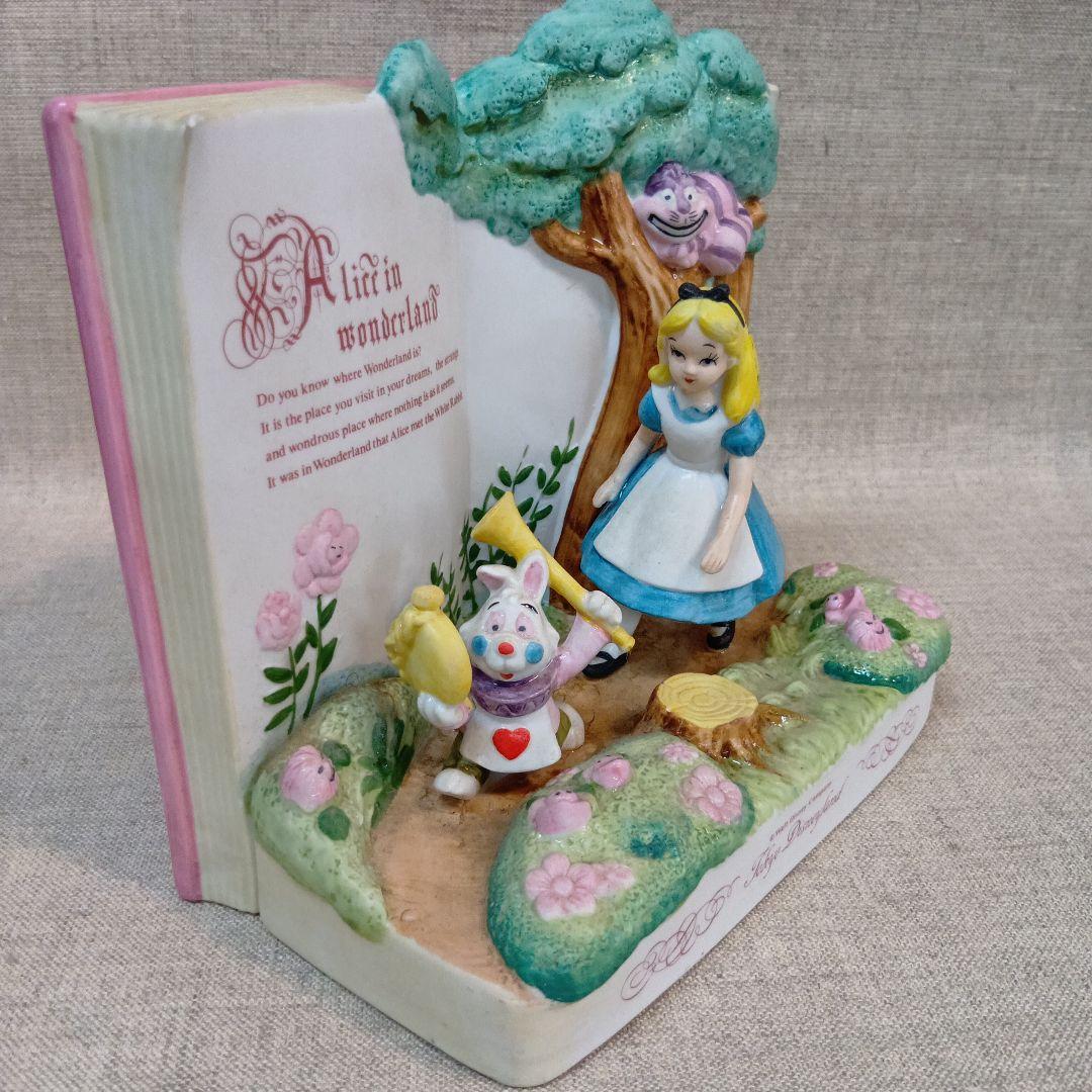 不思議の国のアリス 置物　アンティーク　激レア　当時物　ディズニー