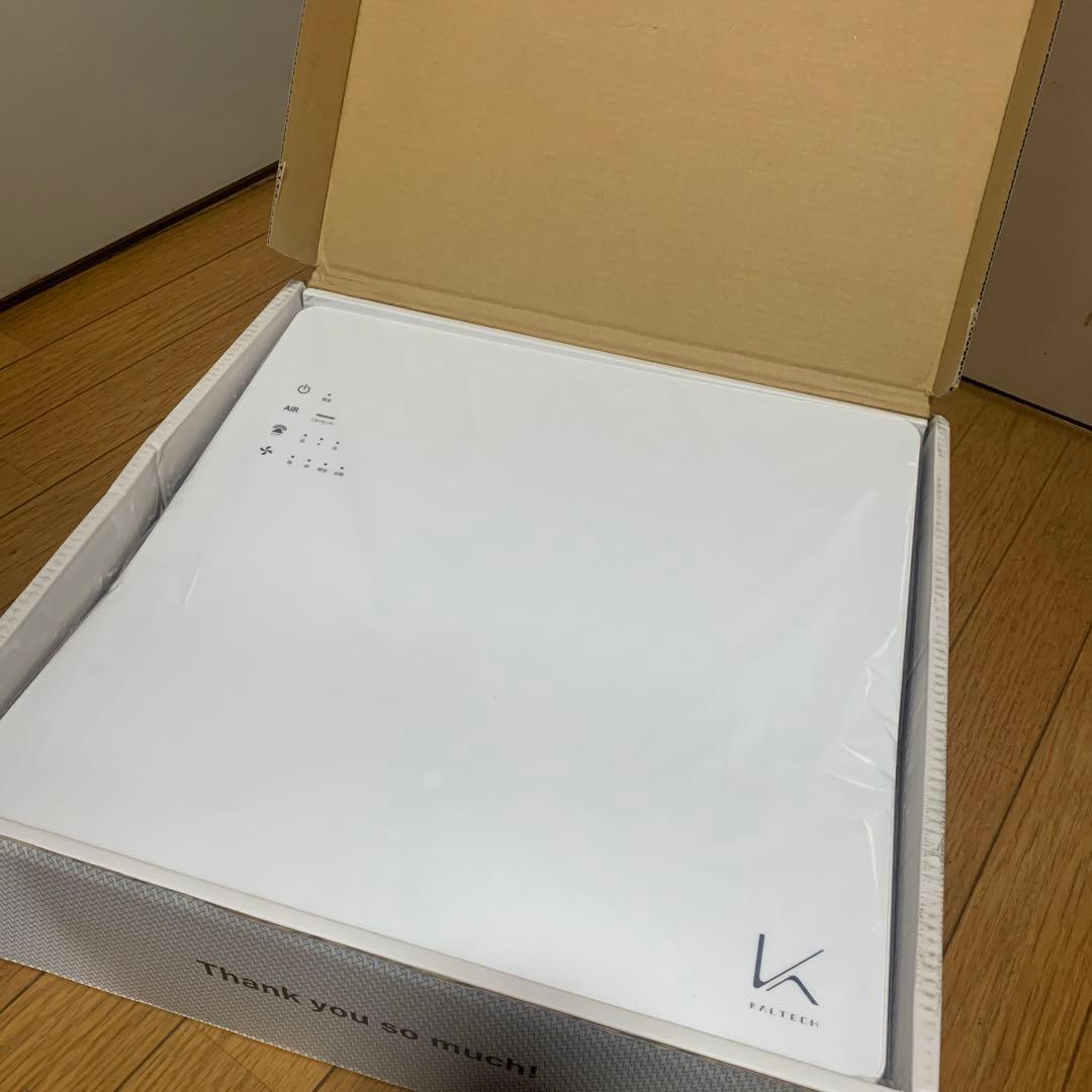 【新品未使用】カルテック 光触媒除菌・脱臭機  ホワイト KL-W01