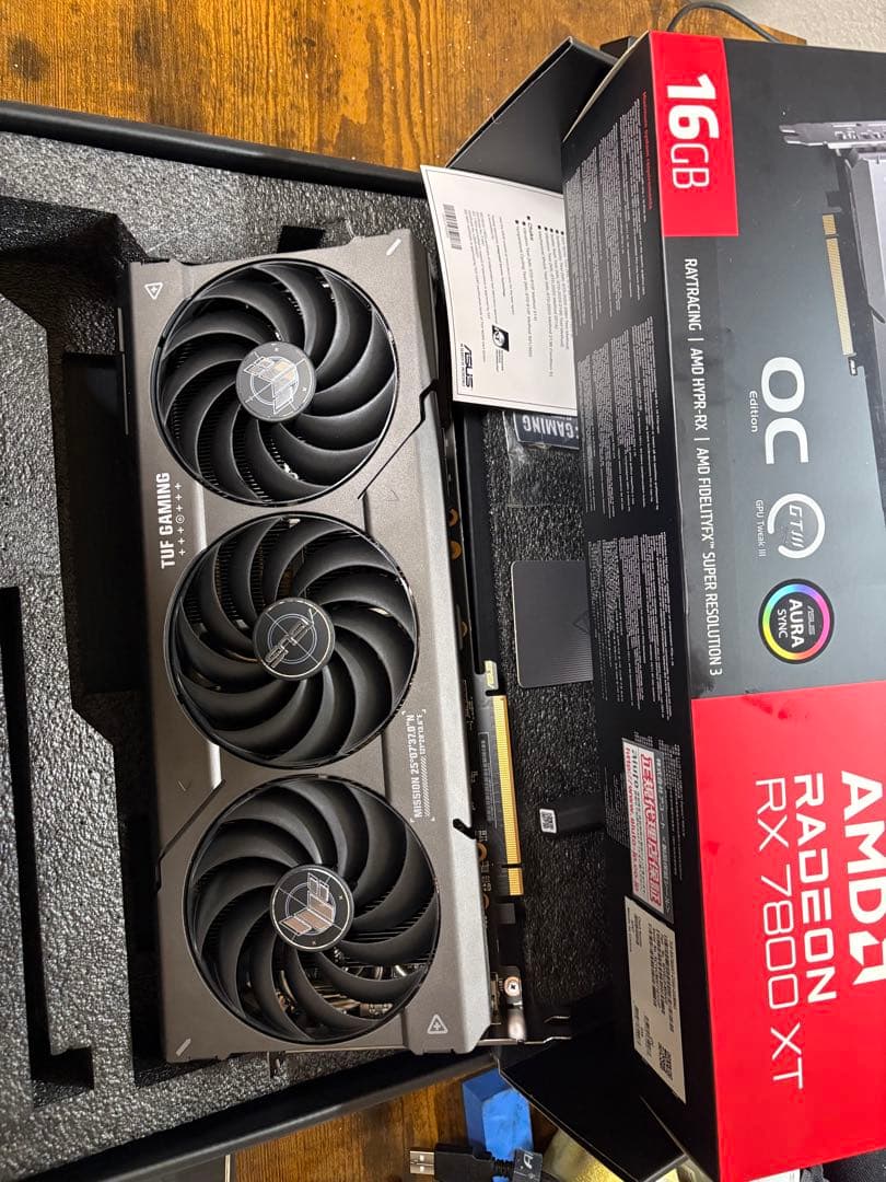 グラフィックボード・グラボ・ビデオカード TUF Gaming RX7800xt