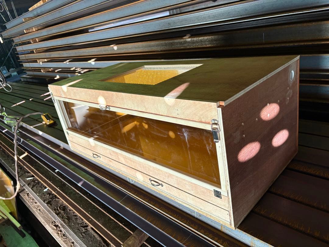 爬虫類ケージ 110×50×40 前開き引き出しタイプ　ケージ ペット　飼育