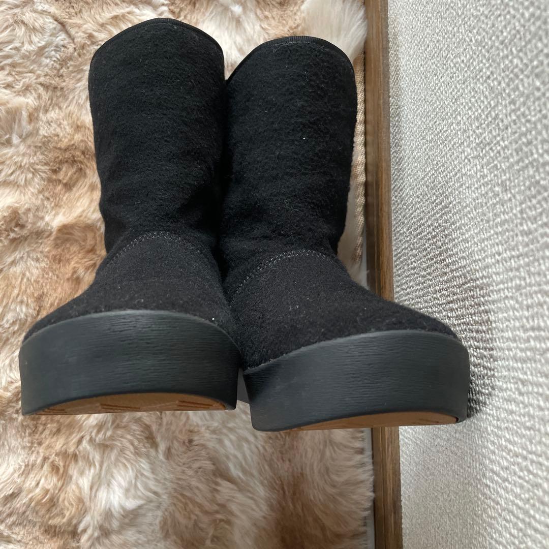 【美品】THE NORTH FACE ブラック ムートンブーツ　24cm