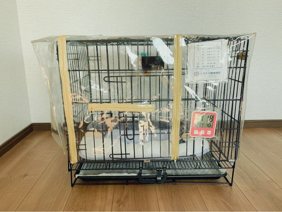 ペット用　酸素室　ゲージカバー　確認用　オーダー　酸素室カバー