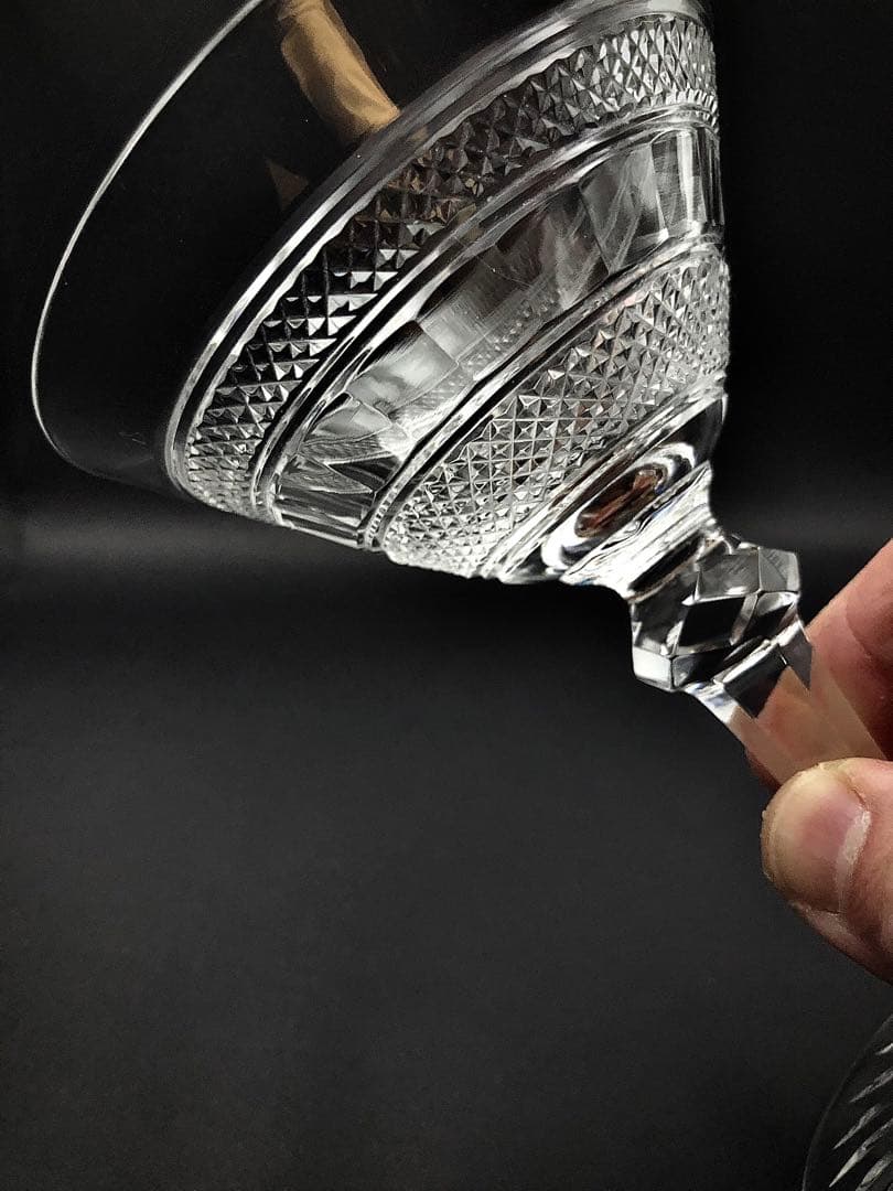 【希少】オールドバカラ ISIGNY シャンパンクープ H:13cm