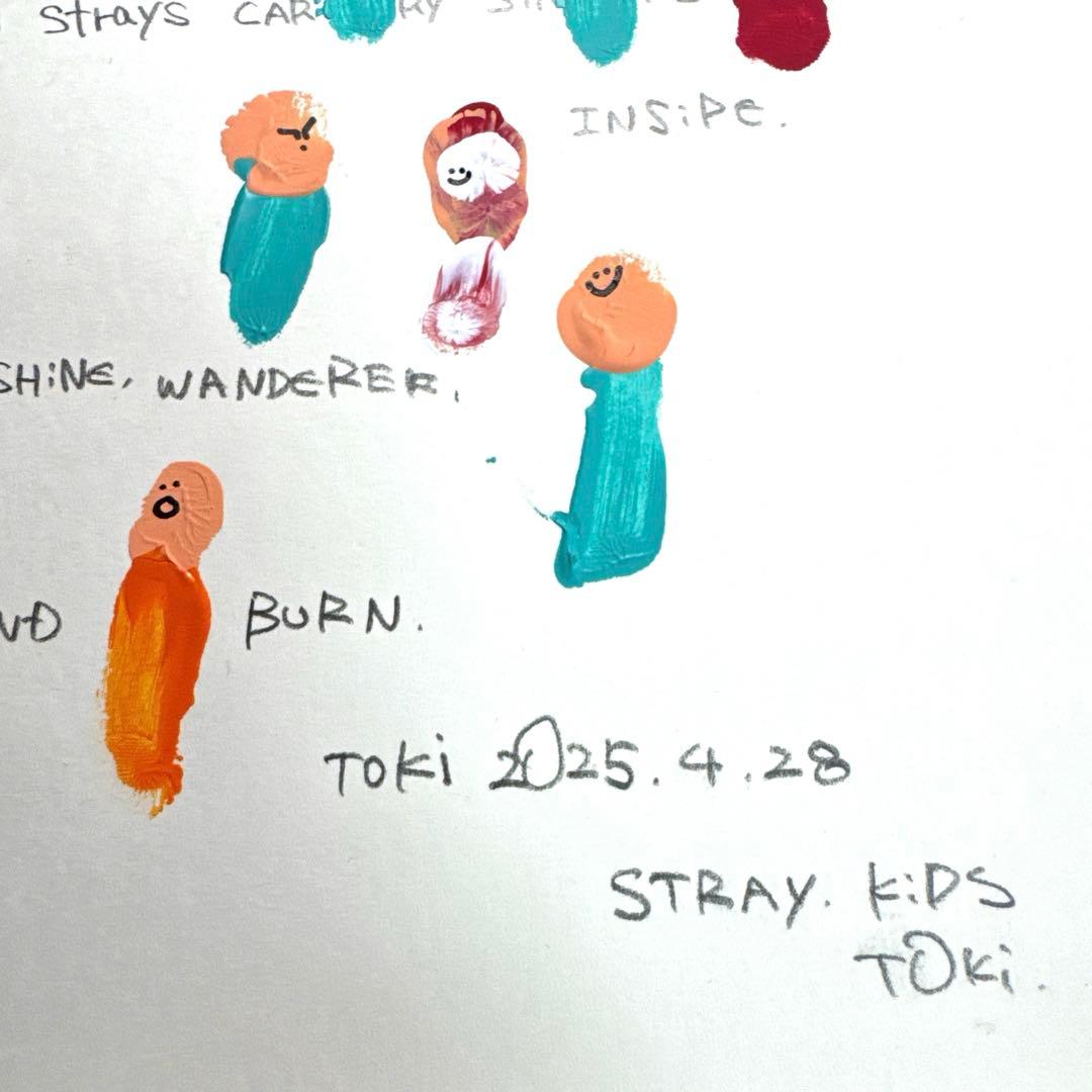 T*y様 額装付 TOKI STRAY KIDS #137