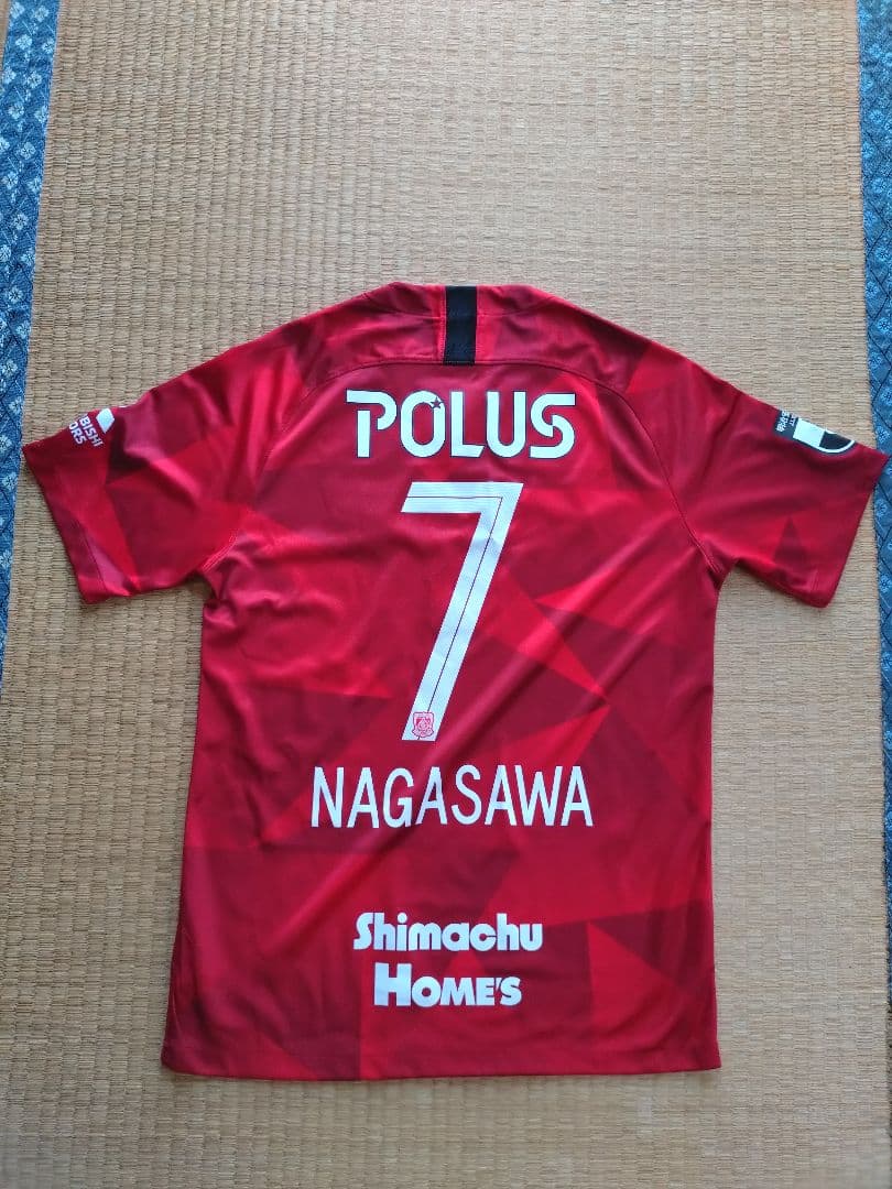 浦和レッズ 長沢選手 DRI-FIT シャツ Lサイズ2020１st