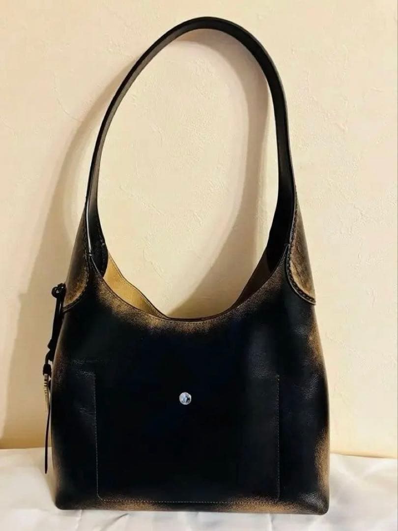 coachブルックリンショルダー バッグ 28ラブド レザー公式品　新品未使用