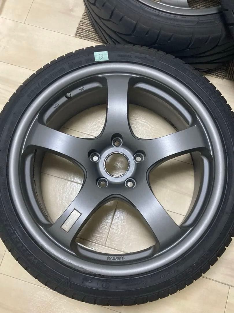 専用18インチホイール 114.3 +タイヤ225/40/R18 4本