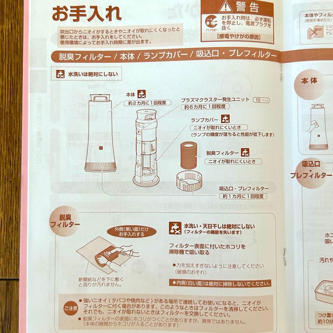 テスラ シャープ 脱臭機 プラズマクラスター DY-S01-W ホワイト