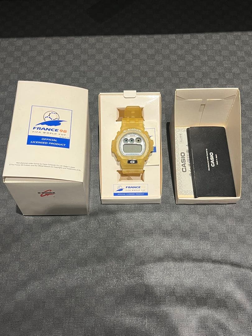 新品未使用　G-SHOCK ワールドカップ98 限定モデル