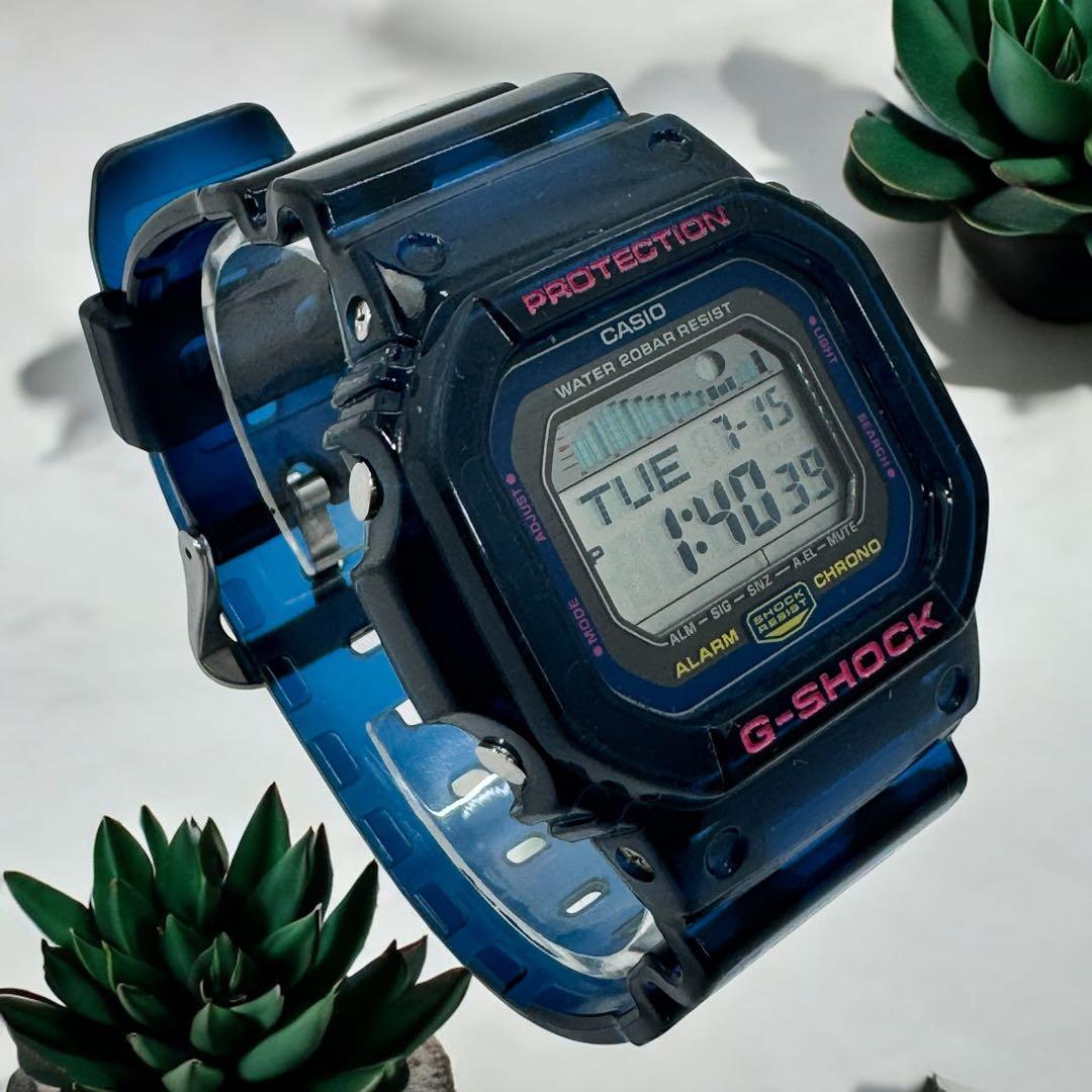 【希少】CASIO GLX-5600C-2JF 2014夏モデル クリアブルー