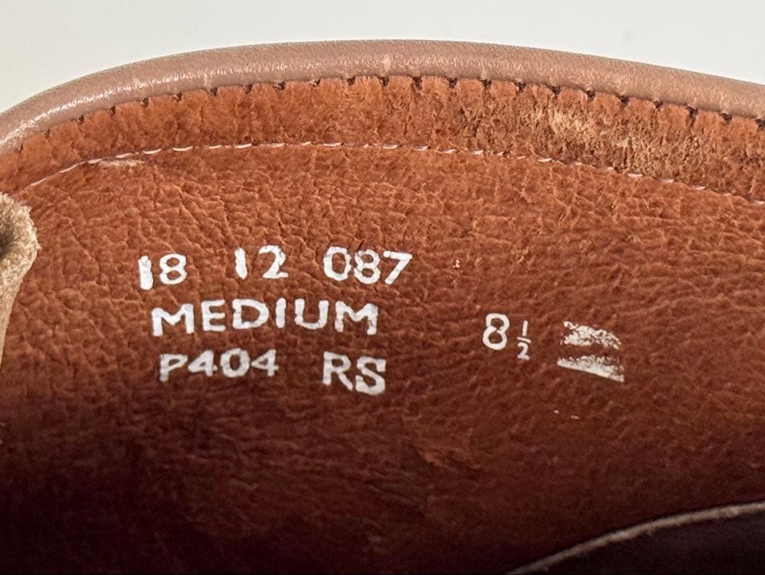 アナトミカ x Padmore&Barnes ワラビー レザー シューズ ブーツ