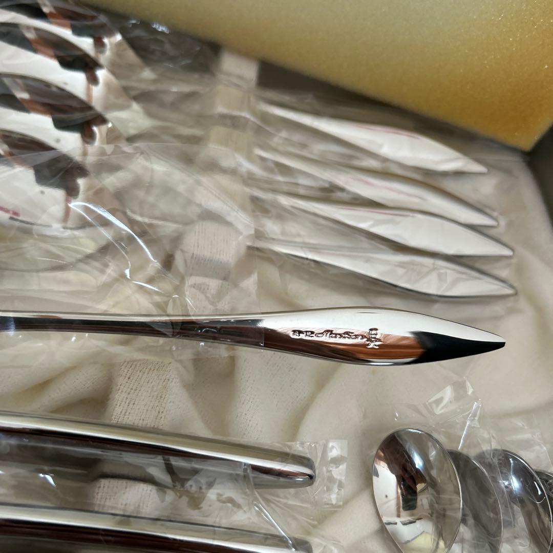 未使用品！マーシャン　カトラリーセットエトランゼ　25本　18-12ステンレス