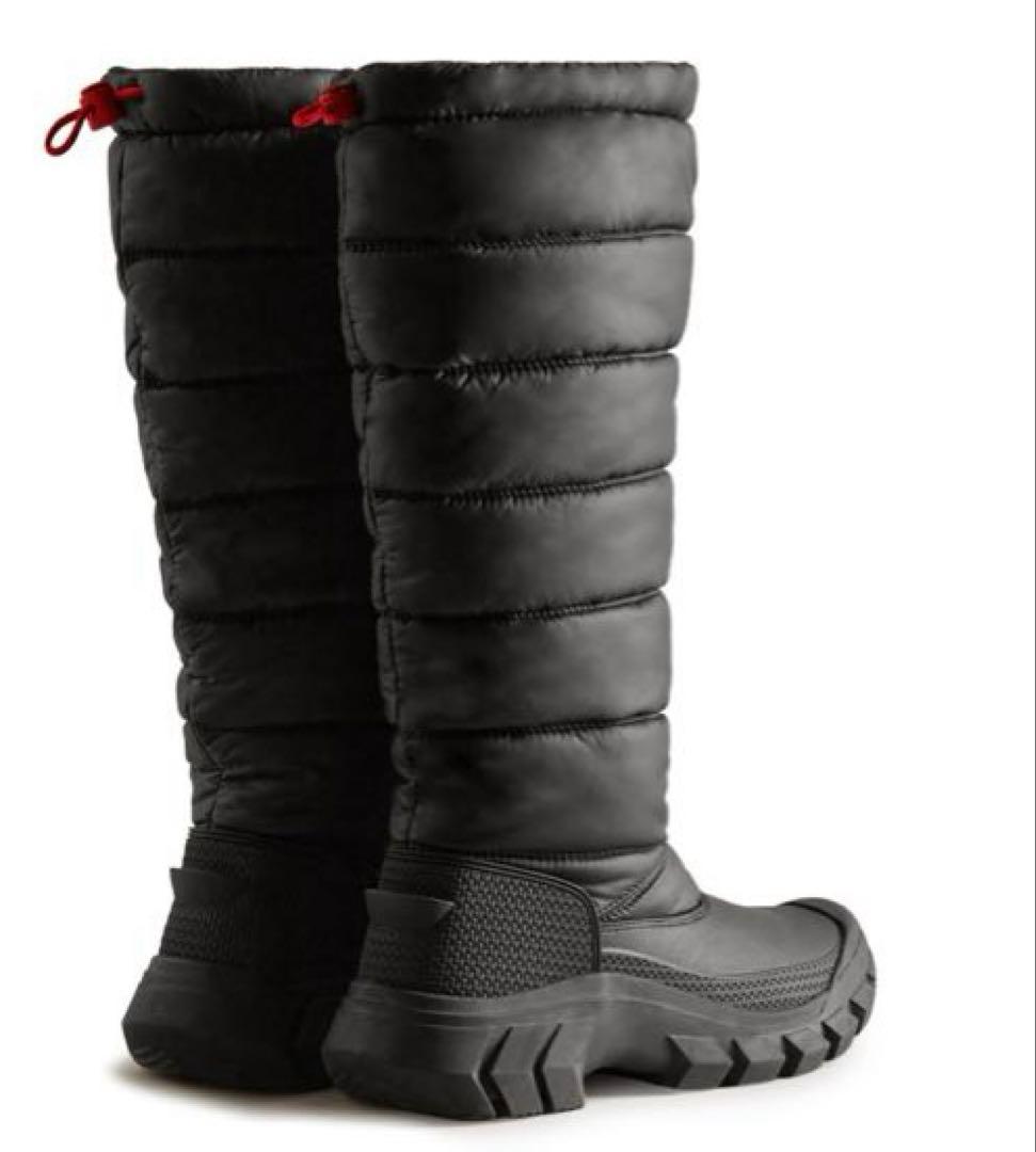 【新品・未使用】　HUNTER スノーブーツ　25cm相当（EU39／UK6）
