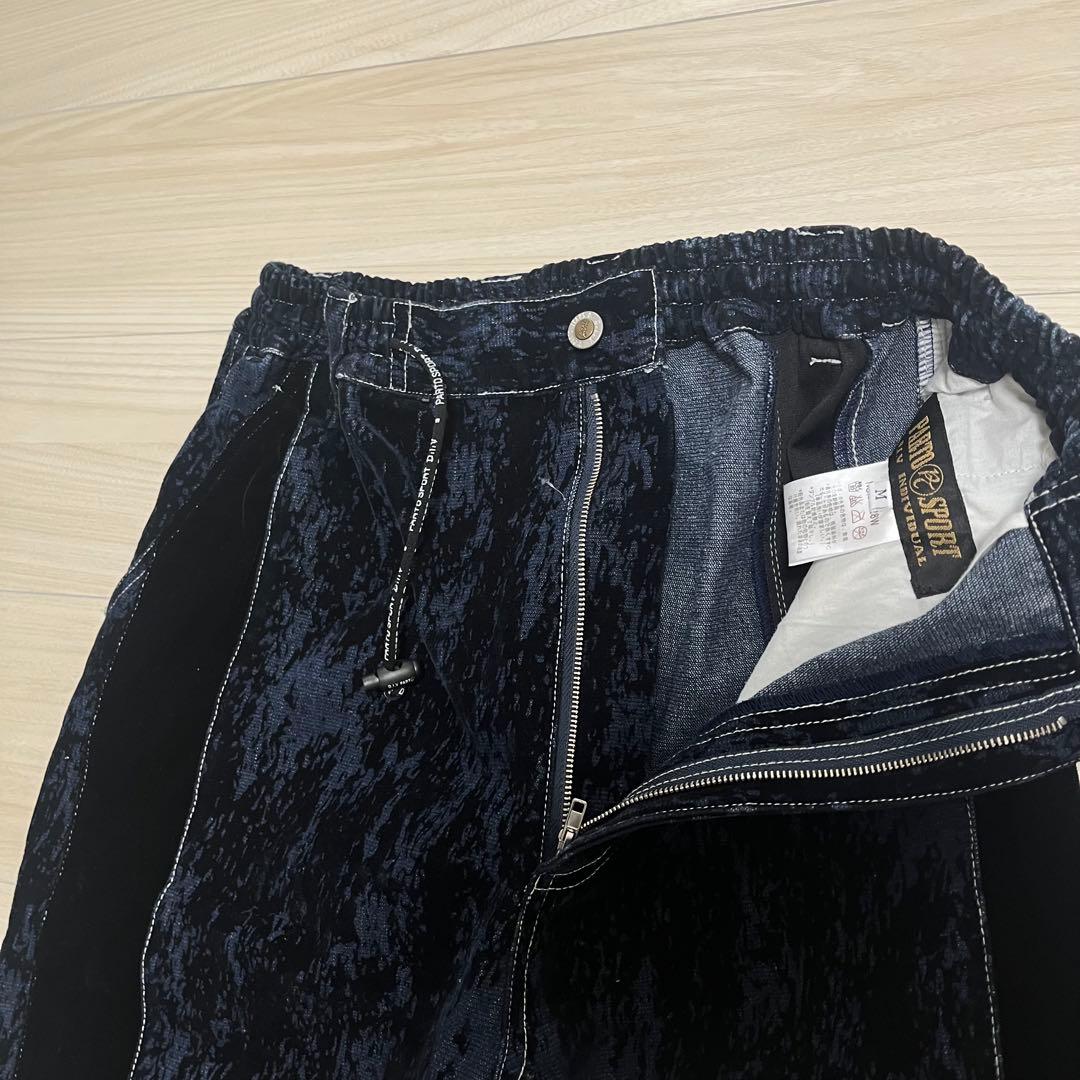 極美品✨90s PARTO SPORT ヘビーベロアセットアップ上下 B系Y2K