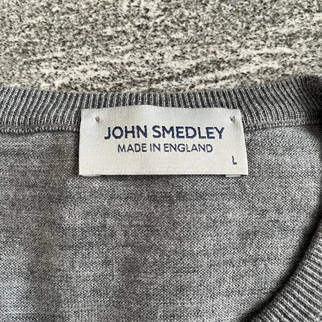 JOHN SMEDLEY SCANLAN クルーネック　グレー