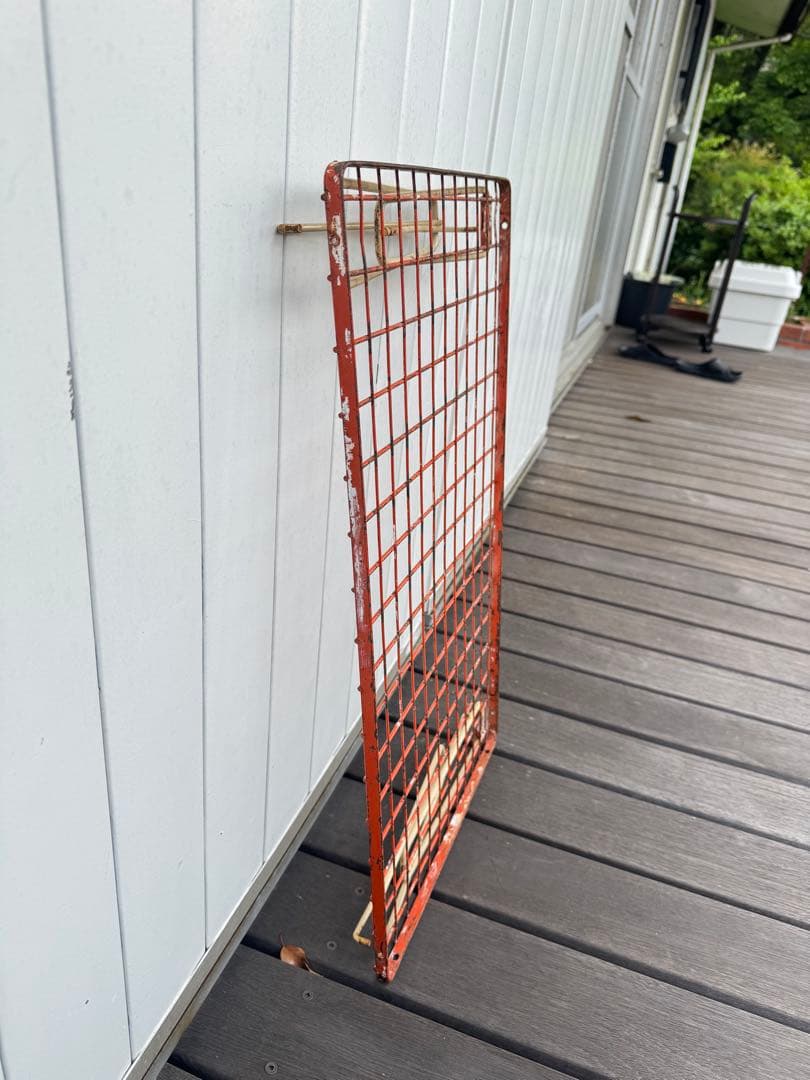 70's ヴィンテージ イギリス Hago社製 キャンプ スチールラック 2段