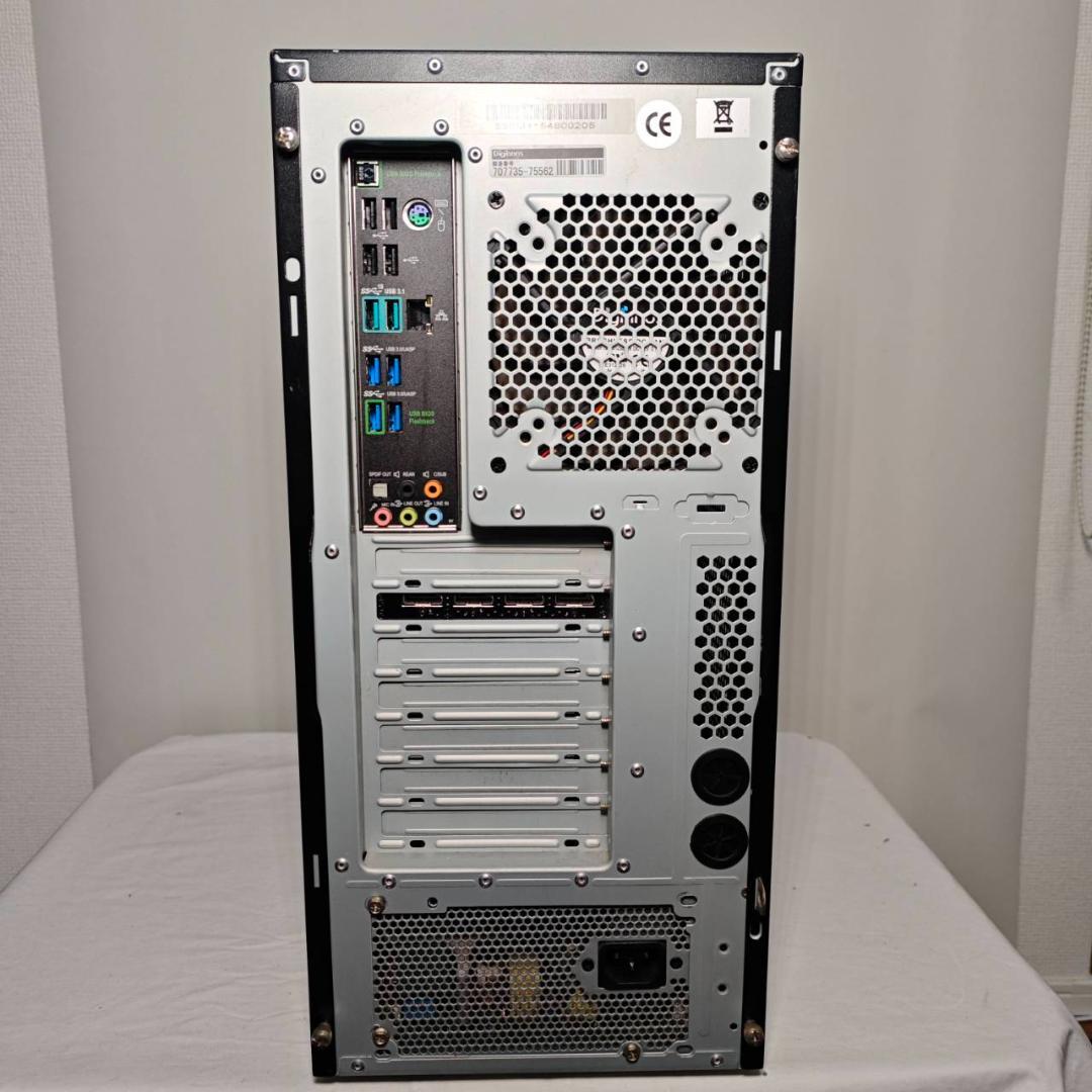 ゲーミングPC/i7/500GB/NVIDIAグラボ/MSOffice/ドスパラ