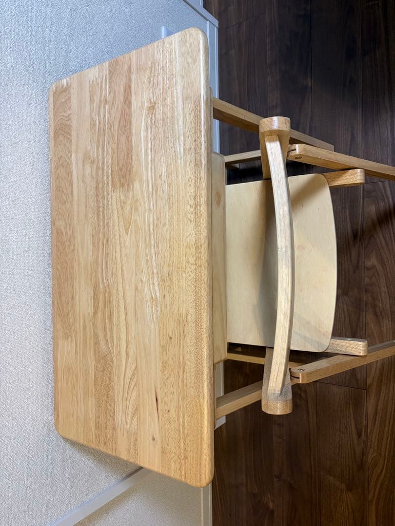 木製デスクセット【机】※セット購入のみ