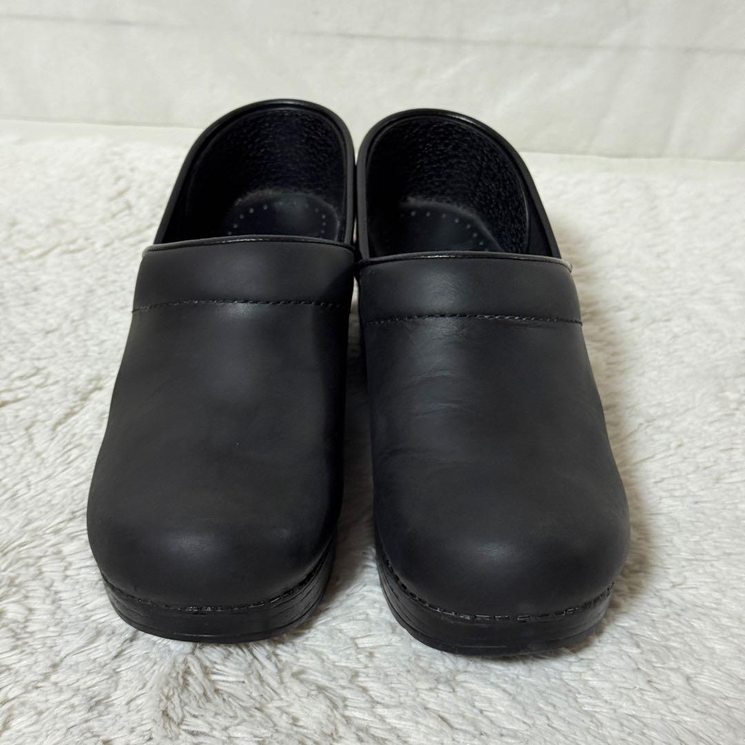 極美品✨dansko ダンスコ　プロフェッショナル　オイルドレザー　36 黒