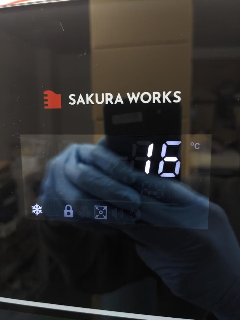 さくら製作所 ワインセラー SA22 2020年製 [22本 /右開き]