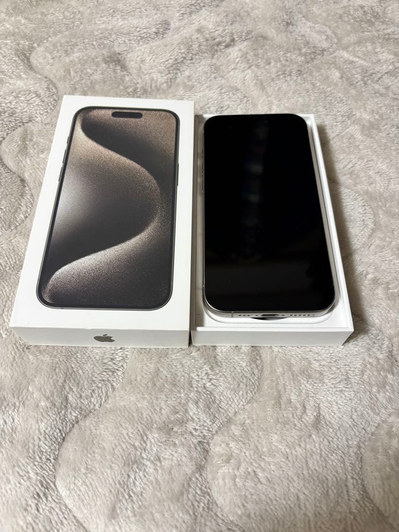 ⚠️ジャンク品【iPhone 15Pro】128GB ナチュラルチタニウム