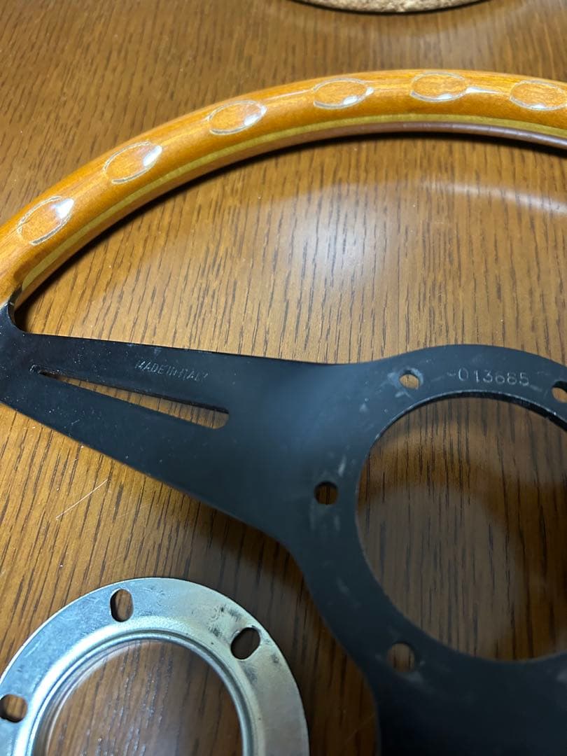 n*o様 ナルディ 正規品 クラシック ウッド ステアリング ハンドル 美品 N