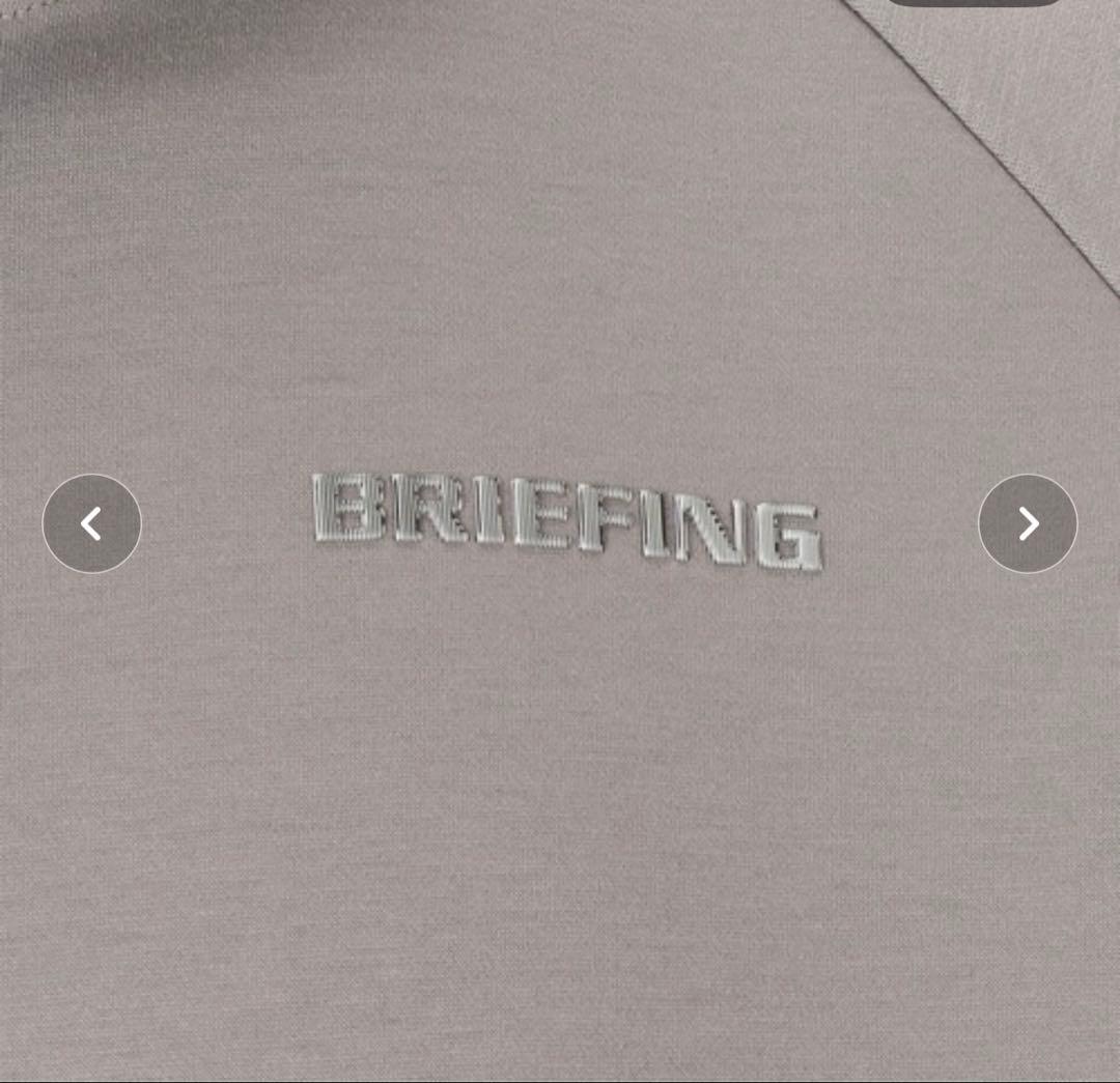 ブリーフィング　MEN’S WARM 3D LOGO PARKA 色グレー　Ｌ