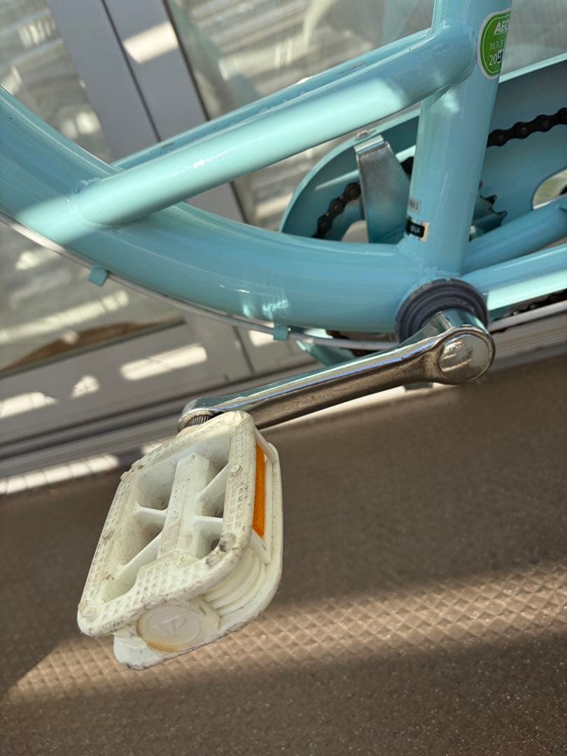 直接引渡　東京都　水色 子供用自転車 20インチ