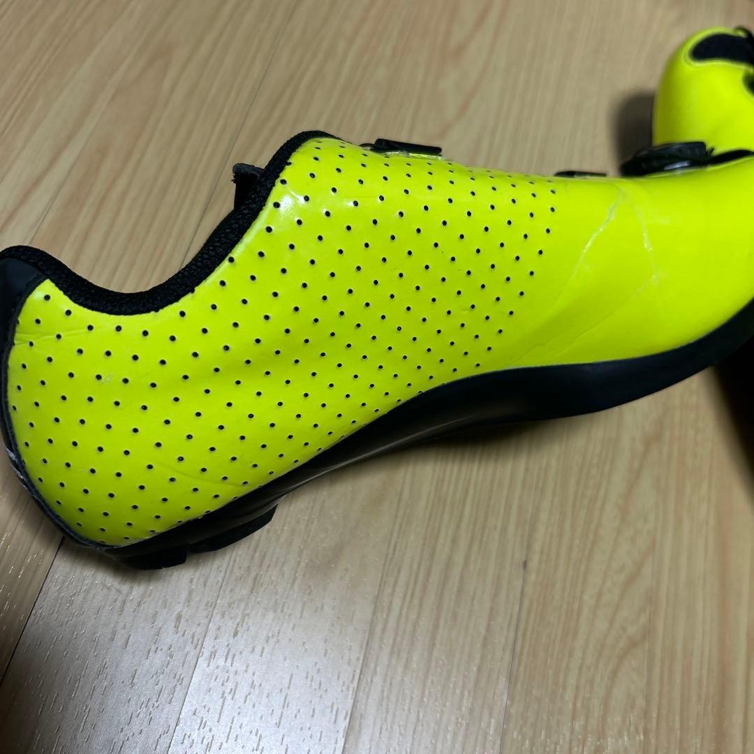 lintaman 蛍光イエロー シューズ EU42 US8