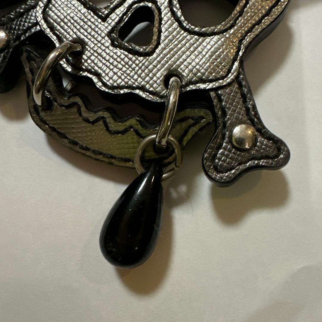 ☆PRADA ☆プラダ☆スカル ☆キーホルダー☆キーリング☆美品☆廃番品☆
