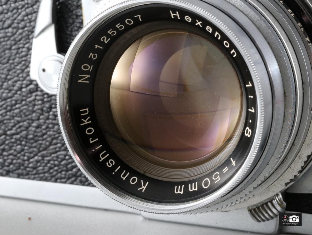 Konicaコニカ IIIA Hexanon 50mm F1.8 整備済４