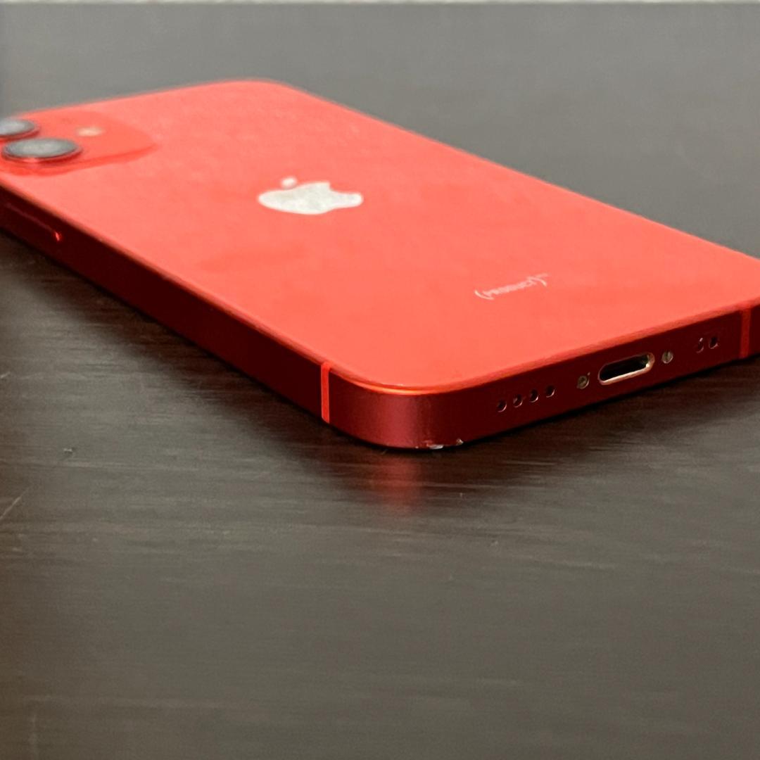 【中古】SB iPhone 12 mini 64GB レッド【動作確認済み】