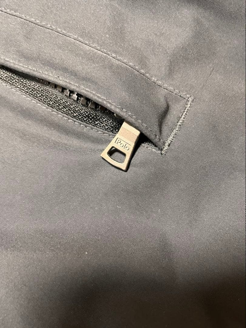 そ*う様 美品　訳アリ　ラルフローレン　ブルゾン　フリース　ナイロン　中綿　黒