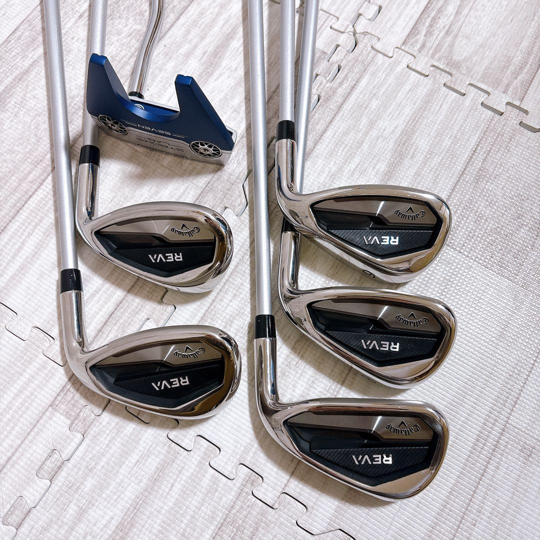 【最高級フルセット】　 Callaway REVA レディース ゴルフセット
