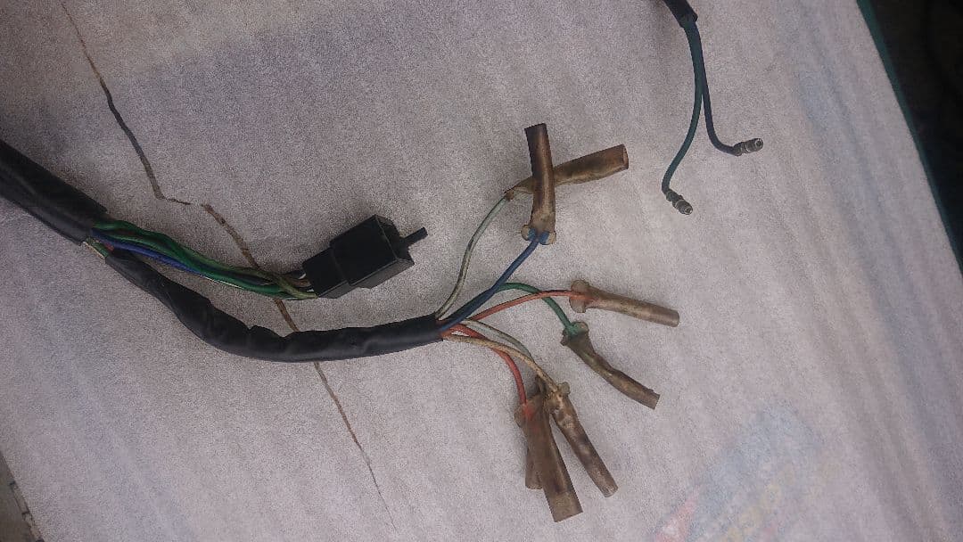 ホンダ CBX400F 希少インテグラ 純正ハンドルスイッチ NC07 当時物