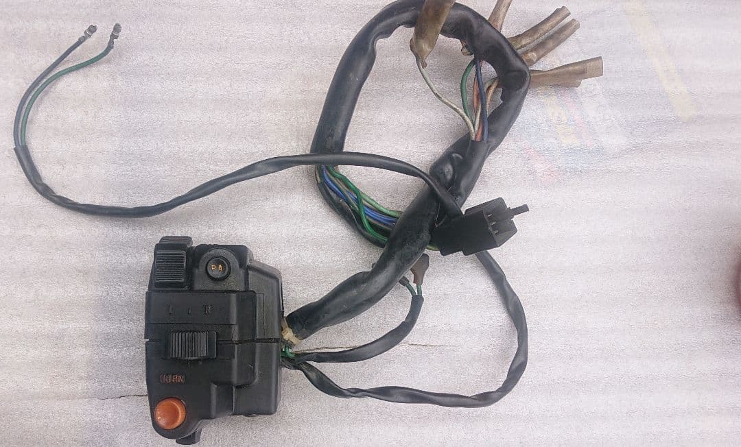 ホンダ CBX400F 希少インテグラ 純正ハンドルスイッチ NC07 当時物