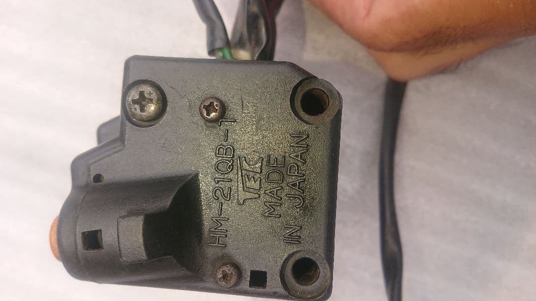 ホンダ CBX400F 希少インテグラ 純正ハンドルスイッチ NC07 当時物