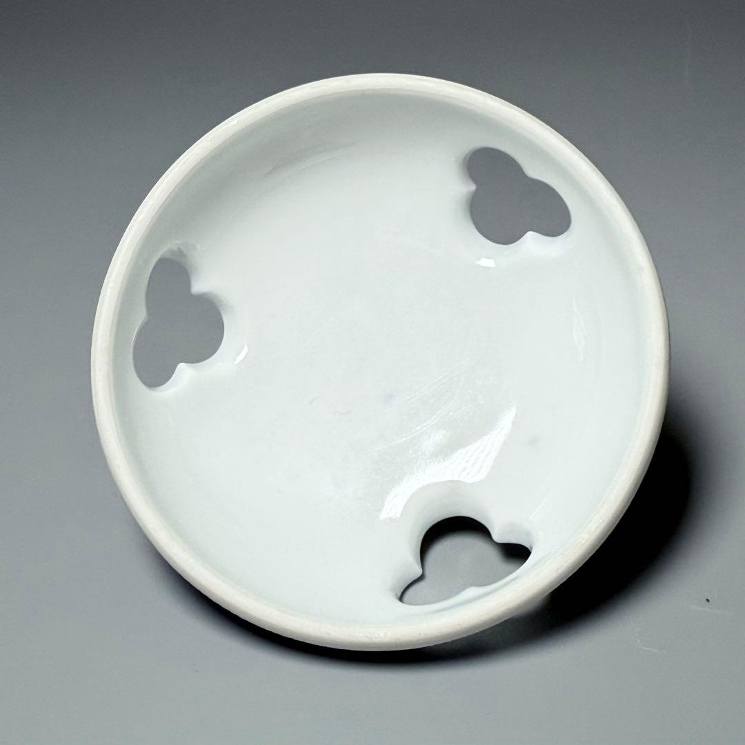 人間国宝　十三代　酒井田柿右衛門　染錦龍地文　七宝文　香炉　共箱　高級ライン