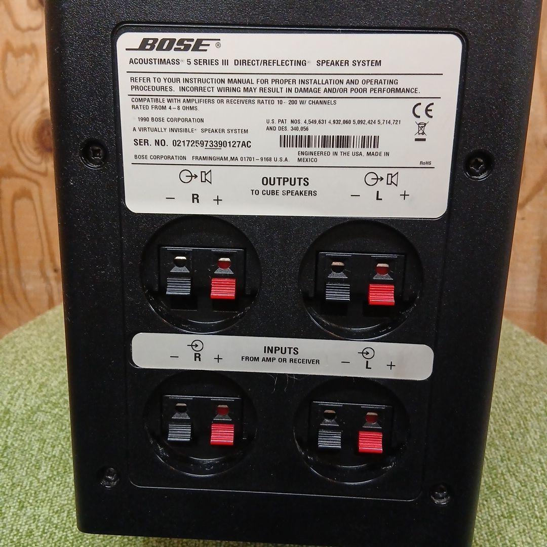 BOSE 5 Series III speaker system ＋RA-18㊾