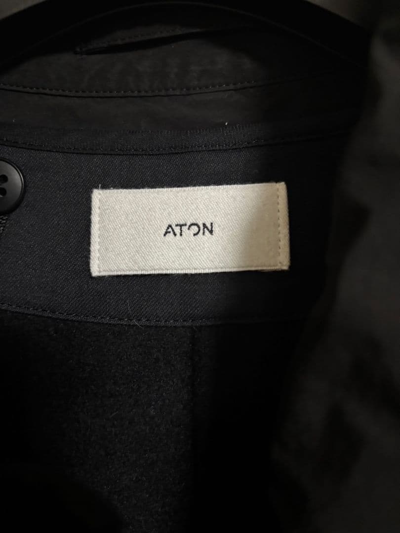 8日までの限定価格　ATON　WHEATHER FIELD COAT