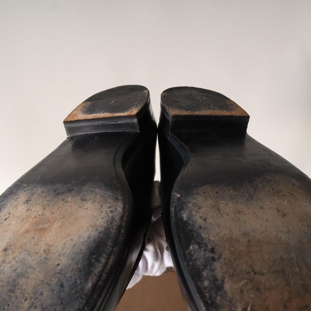 美品J.M. WESTON 180シグニチャーローファー 7C ブラック 黒