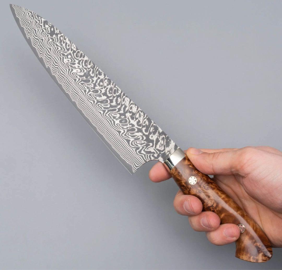 加藤 義実 金太郎　sg2 牛刀210 メイプルウッドハンドル