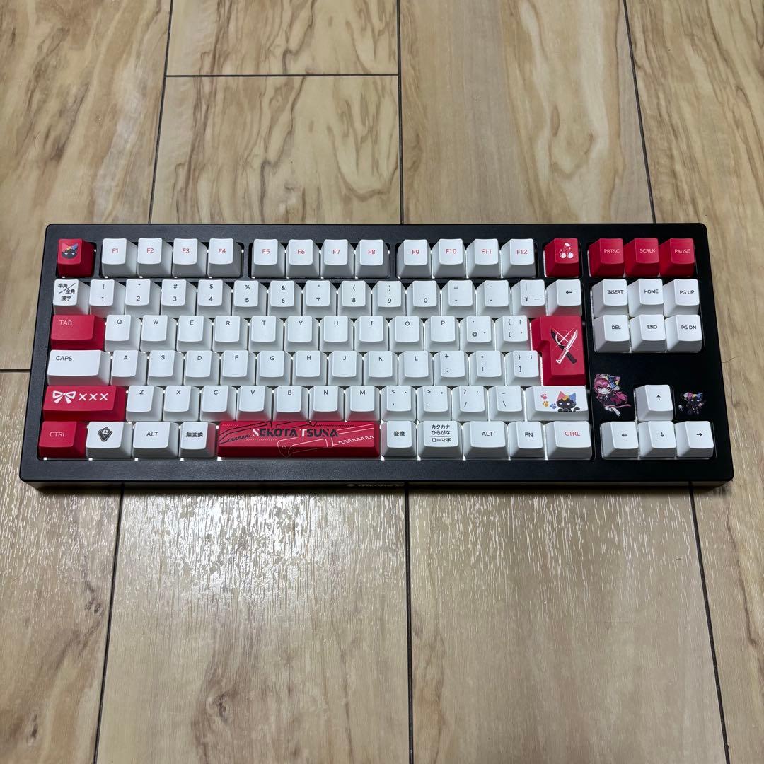 VSPO! GEAR ゲーミングキーボード 猫汰つなEdition