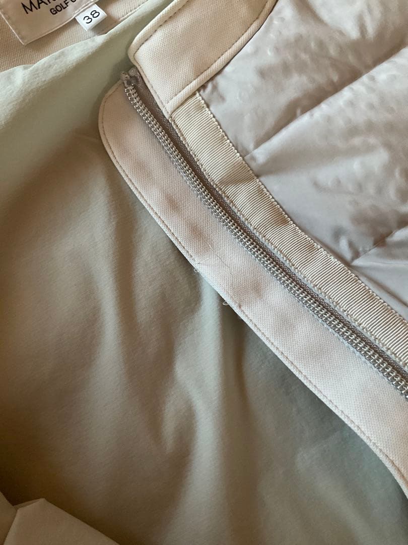 極美品MARK & LONA 異素材中綿ジップアップジャケット 38