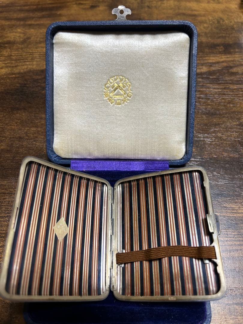 SILVER刻印　白木屋特製　紙タバコケース　ビンテージ品【超希少】