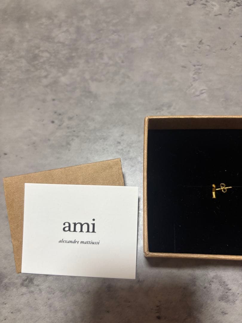 ami ゴールド ハート 鍵 ピアス(片耳用)【売り切りたい‼️】