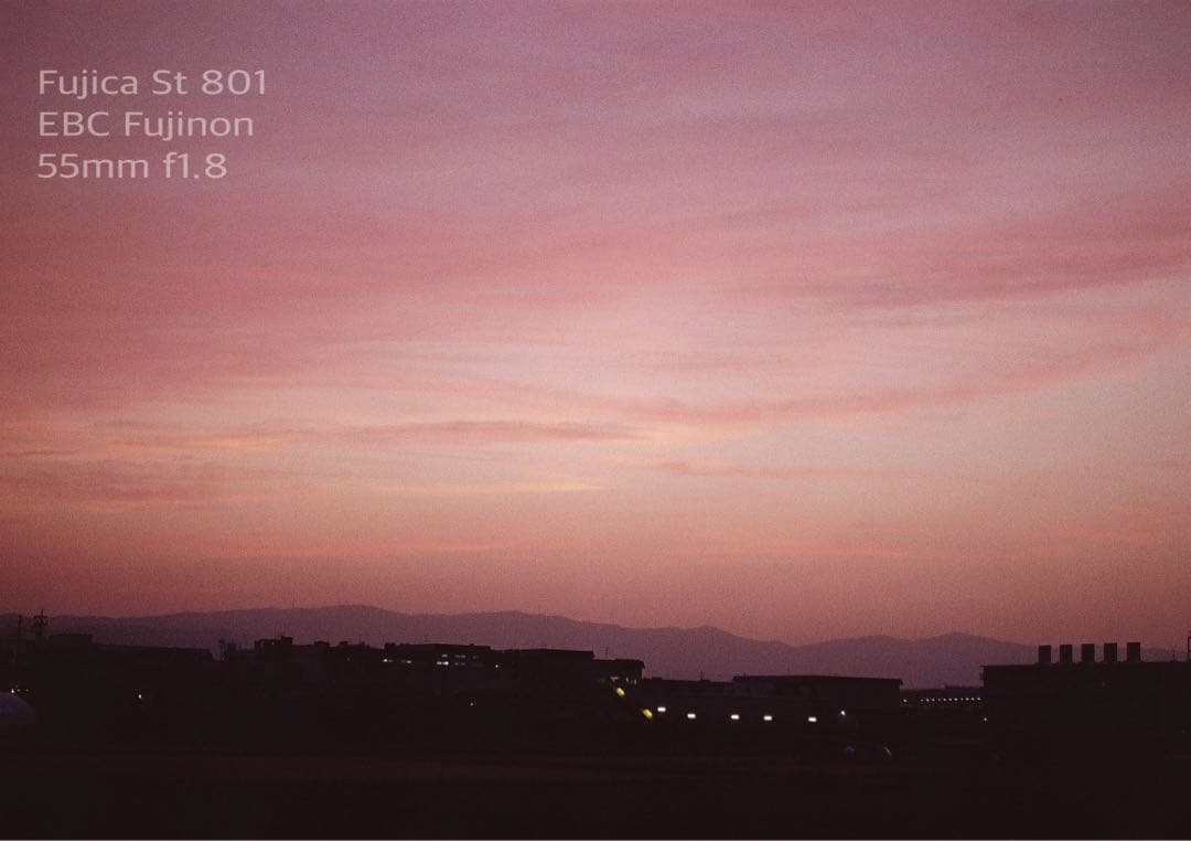 ★完動品＊美品★fujica st801／fujinon f1.8★初期保証