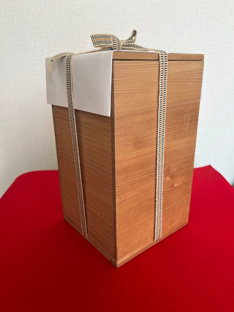 人間国宝  九谷焼  徳田八十吉（正彦銘） 彩釉 花入 T305 鶴首 花瓶